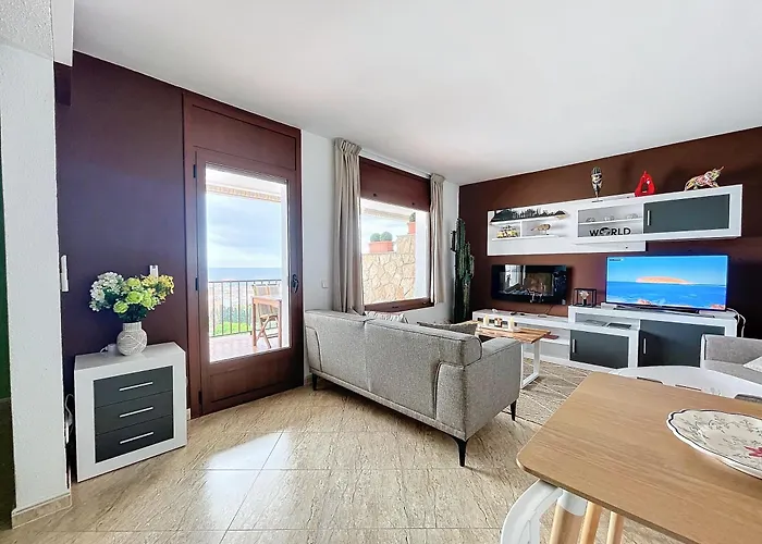 Appartement Lets Holidays Sea Views & Pool In Sa Gabarra